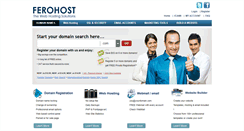 Desktop Screenshot of ferohost.com
